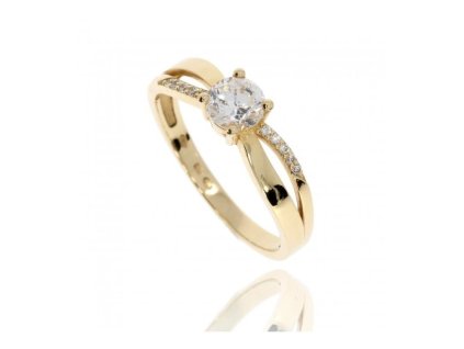 Zásnubný prsteň s laboratórnym diamantom P-23/LABD