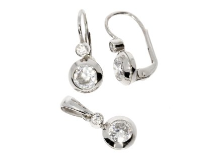 Náušnice a přívěsek