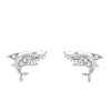 Náušnice zo striebra žralok