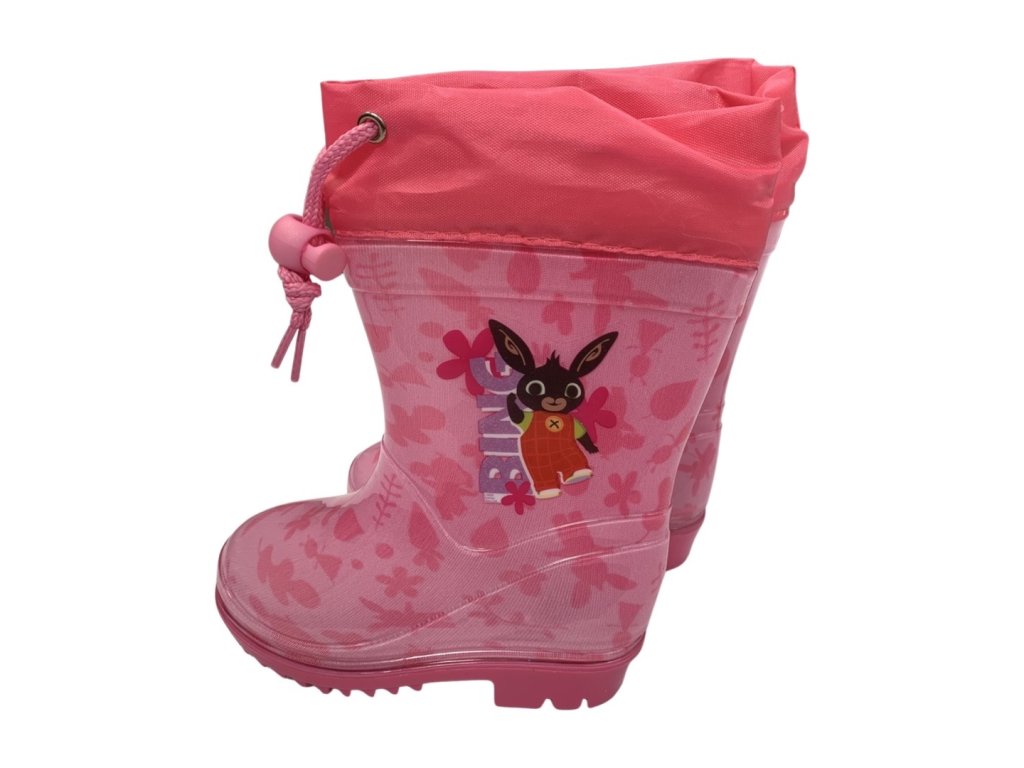 Гумени ботуши за момичета - Bing тъмно розови