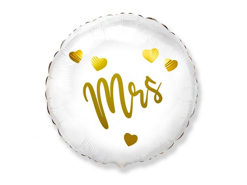 Балон от фолио Mrs, 48 см