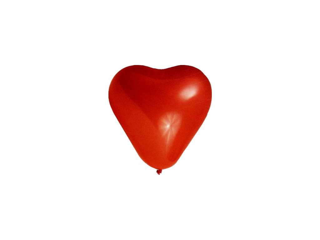 Lacne cerveny balon srdce
