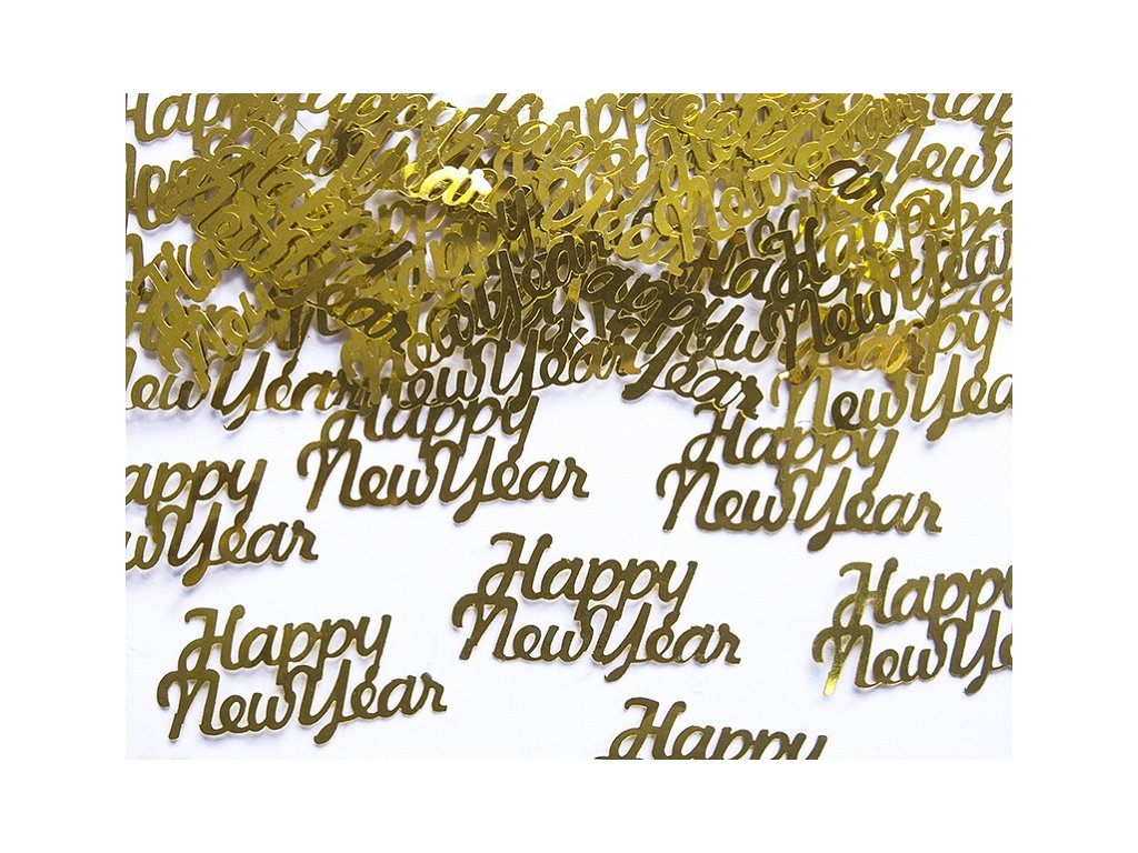 Конфети Happy new year