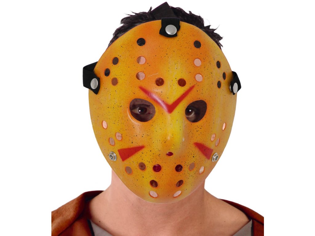 Маска - Джейсън жълта
