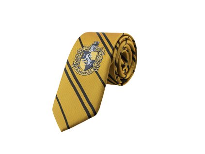 Detská kravata Harry Potter microfiber - Hufflepuff/Bifľomor