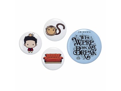 Sada odznakov Friends - Ross