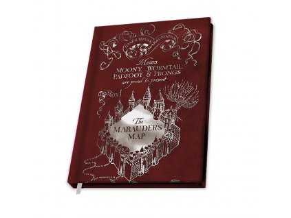 Inkedharry potter a5 notebook marauder s map x4 LI