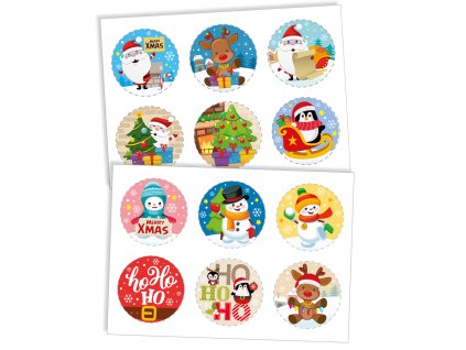 236031 SURTIDO DISCOS COMESTIBLES NAVIDAD ZERO 5.8CM 4