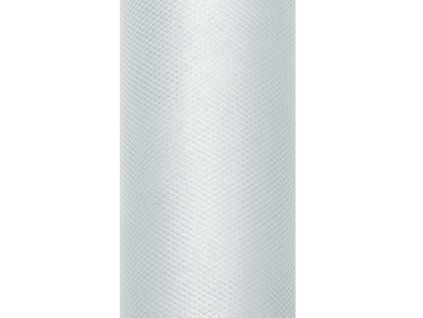 Tyl hladký - sivý 0,3 x 9m