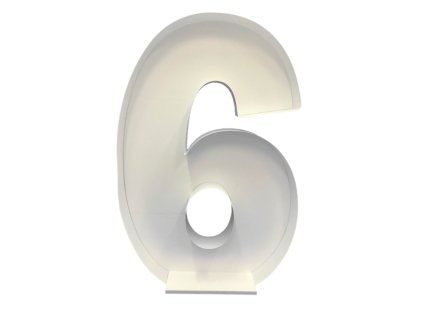 Šablóna na balóny číslo 6