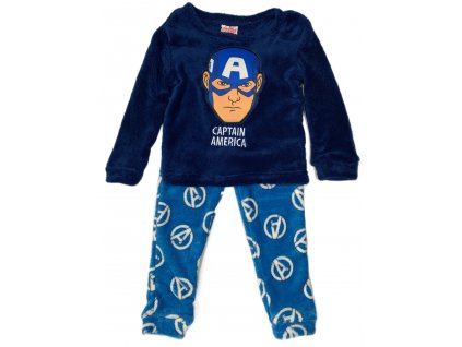 Chlapčenské pyžamo - Avengers Kapitán Amerika (Размер - деца 104/110)