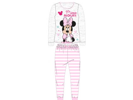 Dievčenské pyžamo - Minnie Mouse ružové (Размер - деца 104)