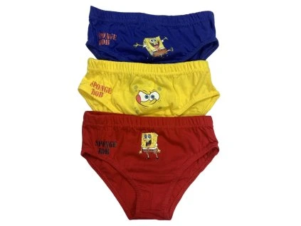 Chlapčenské spodné prádlo - Spongebob mix 3 ks