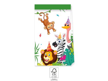 Darčekové párty tašky - Jungle Balloons