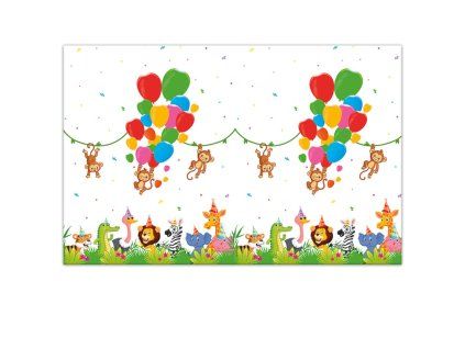 Obrus - Jungle Balloons 120 x 180 cm