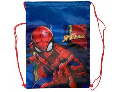 66895 2 chlapcenske vrecko spiderman modre