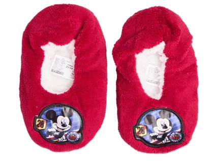Detské papuče - Mickey Mouse červené
