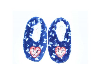 Detské papuče - Minnie Mouse modré