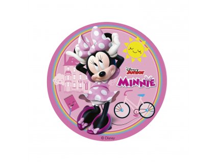 231389 DISCO COMESTIBLE TARTA MINNIE ZERO 155CM 1