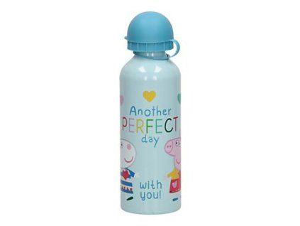 Fľaša na vodu Peppa Pig - Another Perfect Day modrá