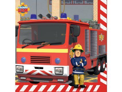 Servítky Požiarnik Sam 33 x 33 cm