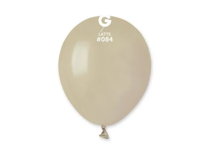 Balónik pastelový latte 13 cm