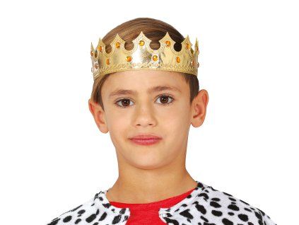 Детска кралска корона с кристали