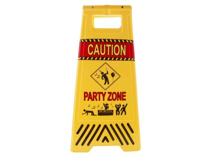 74988 party cedula caution party zone
