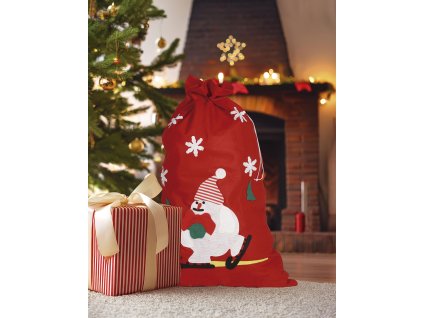 Чувалът на Дядо Коледа със Снежен човек