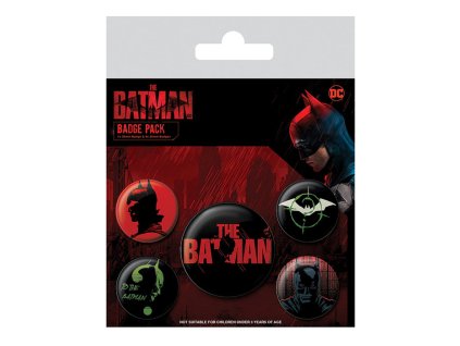 Sada odznakov DC Comics - The Batman