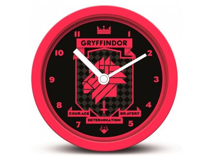 harry potter gryffindor emblems desk clock