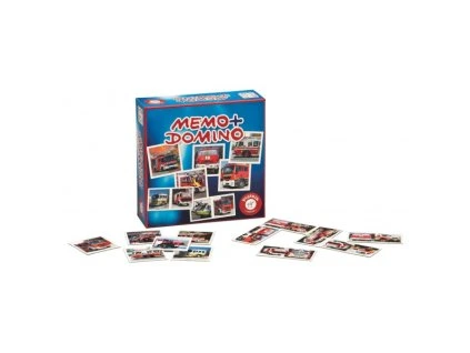 Pexeso & Domino-Hasičské autá