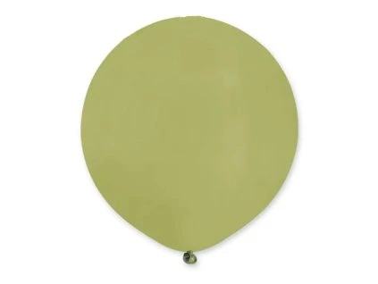 Balón pastelový olivový 48 cm