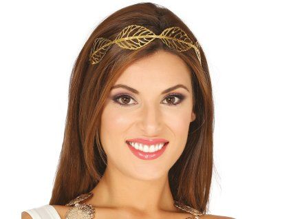 Čelenka so zlatými listami