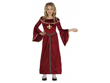 Dievčenský kostým - Stredoveká princezná (Размер - деца S)