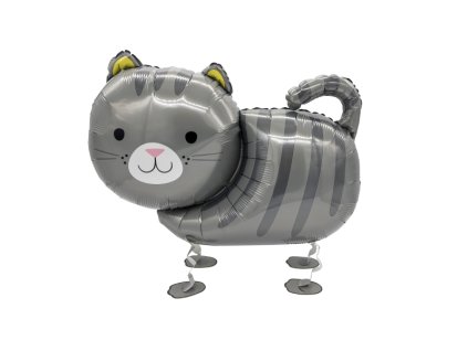 Ходещ балон от фолио - Котка