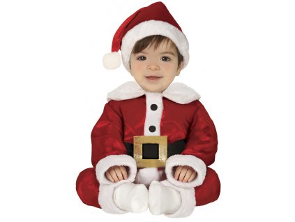Detský kostým pre najmenších - Santa Claus baby (Размер за най-малките 12 - 18 месеца)
