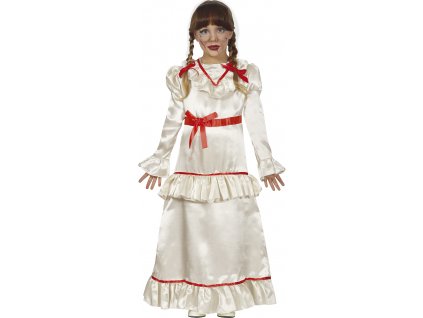 Dievčenský kostým - Diabolská bábika (Размер - деца M)