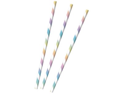 Сламки Rainbow 12 бр