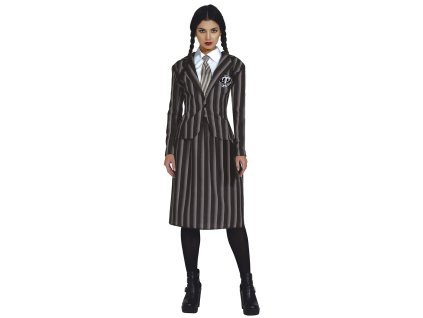 Dámsky kostým - Wednesday študentka