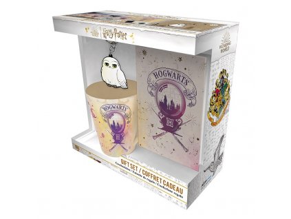 harry potter pck mug250ml keyringpvc notebook hogwarts