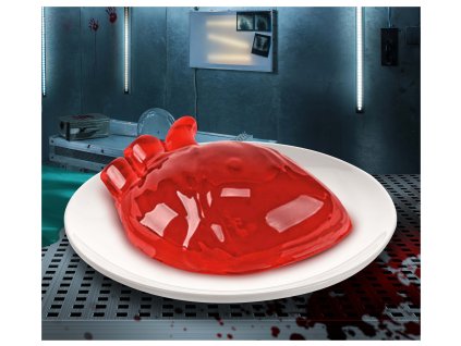 Forma na želatínu - ľudské srdce