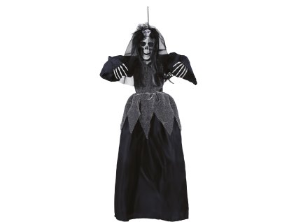 Висяща декорация - Булка-скелет 90 см