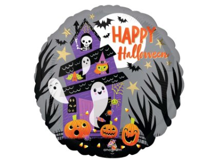 Балон от фолио, Обитавана от духове къща 43 см