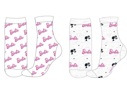 Комплект от 2 чифта детски чорапи Барби, различни модели
