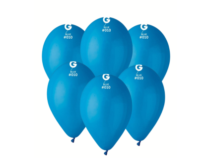 Balón pastelový - modrý 26 cm 100 ks