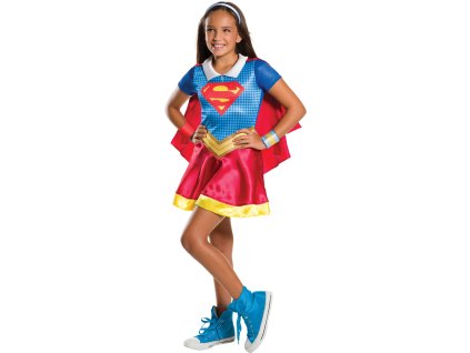 Detský kostým Classic - Supergirl (Размер - деца S: 104 см)