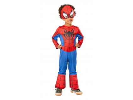 Detský kostým pre najmenších - SpiderMan (Размер за най-малките 24 - 36 месеца)