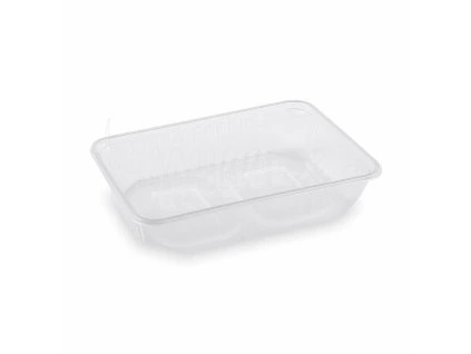 Vanička hranatá priehľadná 500 ml (PP) [500 ks]