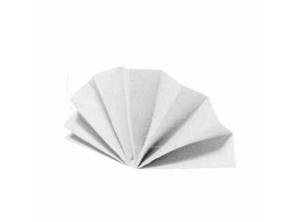 Servítky DekoStar biele 40 x 40 cm [40 ks]